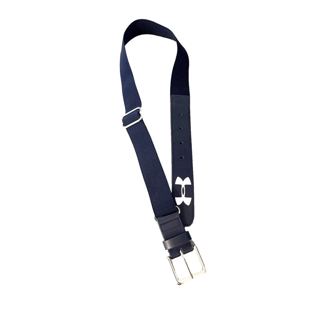 Under Armour Belt One Size Blu Adjustable Elastic Stretch Uniform Baseball Sport